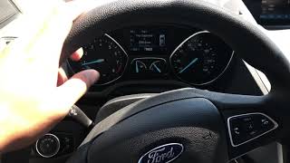 FORD ESCAPE - OPENING THE TRUNK - HOW TO