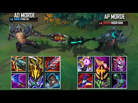 AD MORDEKAISER vs AP MORDEKAISER FULL BUILD FIGHTS & Best Pentakills!