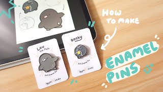 New enamel pins, behind the scenes of growing a small business & more | STUDIO VLOG 37 ☆