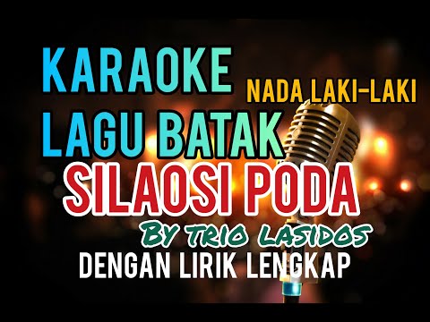 KARAOKE SILAOSI PODA | NADA LAKI-LAKI