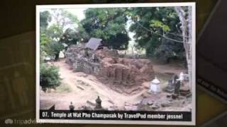 preview picture of video 'Border crossing from Thailand to Laos Jessnel's photos around Pakse, Lao Peoples Dem Rep'