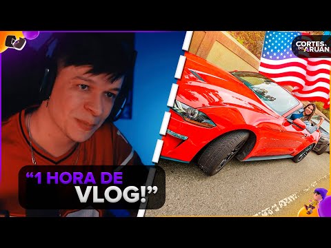 ARUAN REAGE: ALUGAMOS UM FORD MUSTANG NOS ESTADOS UNIDOS *vlog de 1 hora* (DANI NOBREGA)