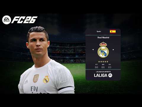 How To Transfer Cristiano Ronaldo to Real Madrid in FC 26