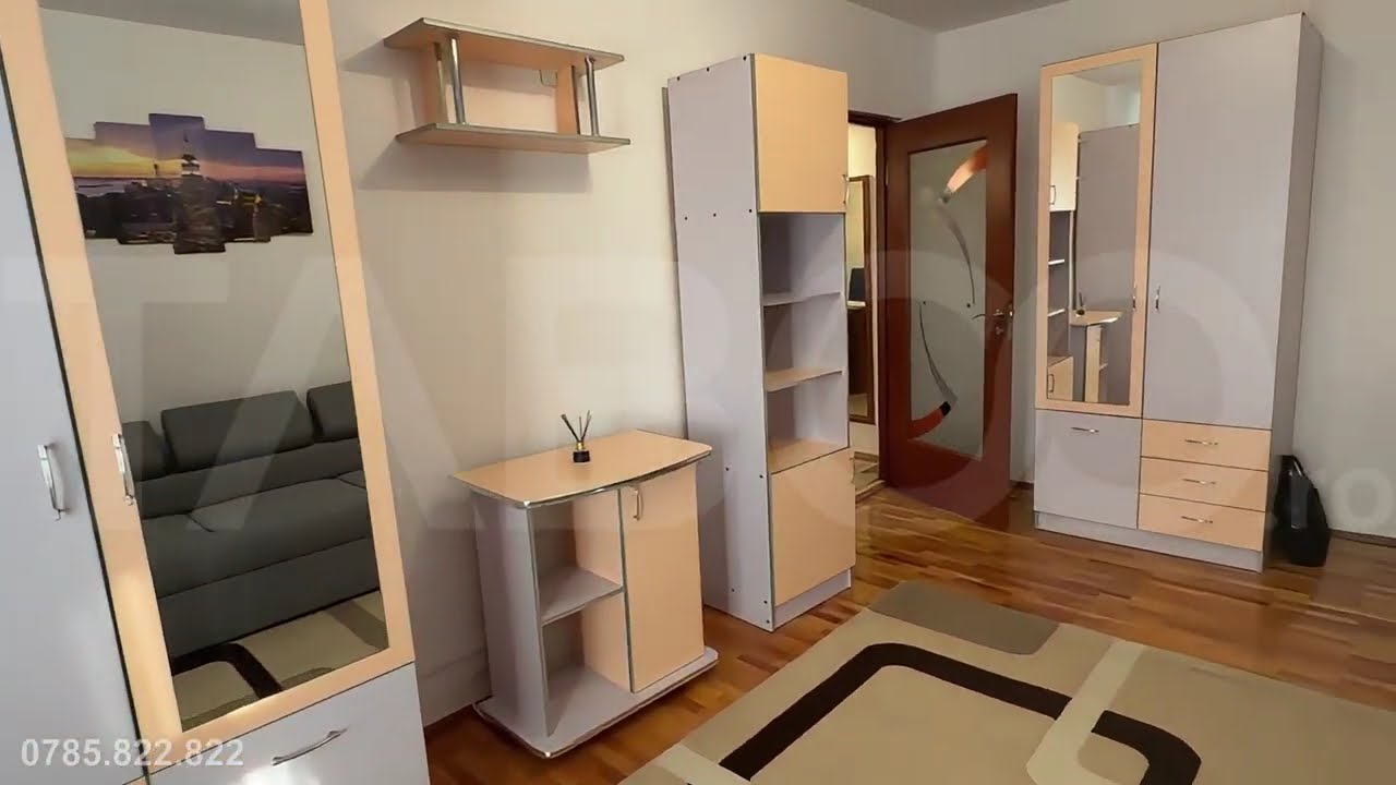 Apartament decomandat renovat complet 2 camere 51 mpu 2 balcoane Sibiu - Video