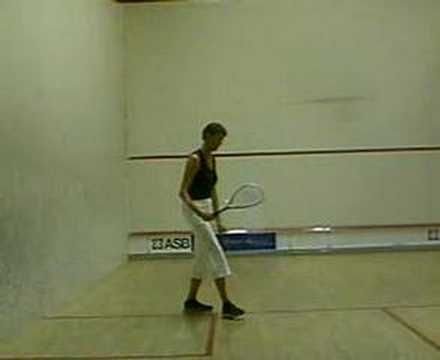 Ineta Playing Squash