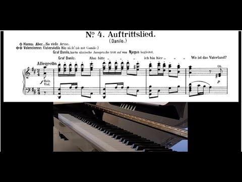 O Vaterland du machst bei Tag/accompaniment, 반주(Bariton Aria)