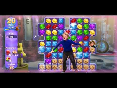 Willy Wonka's World of Candy - Level 228 Complete - No Hacks / No Boosters (Android/IOS)