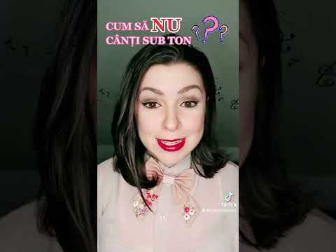 Cum să nu cânți SUB TON❓ (și să scapi de tensiunea din voce)