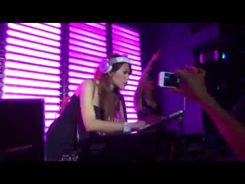 DJ Vera C, DJ Chanel & DJ Freeze perform on Threesome Party at Club Celebrities, Miri Part 3