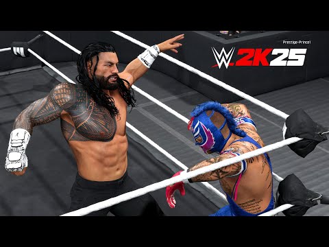 WWE 2K25 - Roman Reigns Vs Rey Mysterio I FULL MATCH (PS5)