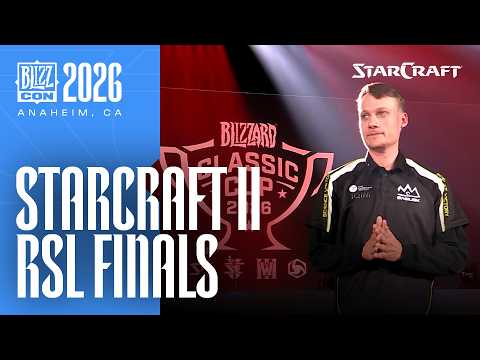 BlizzCon 2026 | Classic Cup: SC2 RSL Finals | Full Match