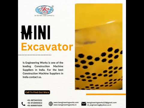 New mini excavators