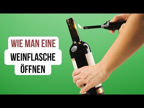 4 Einfache Wege, Eine Weinflasche Ohne Korkenzieher Zu Öffnen