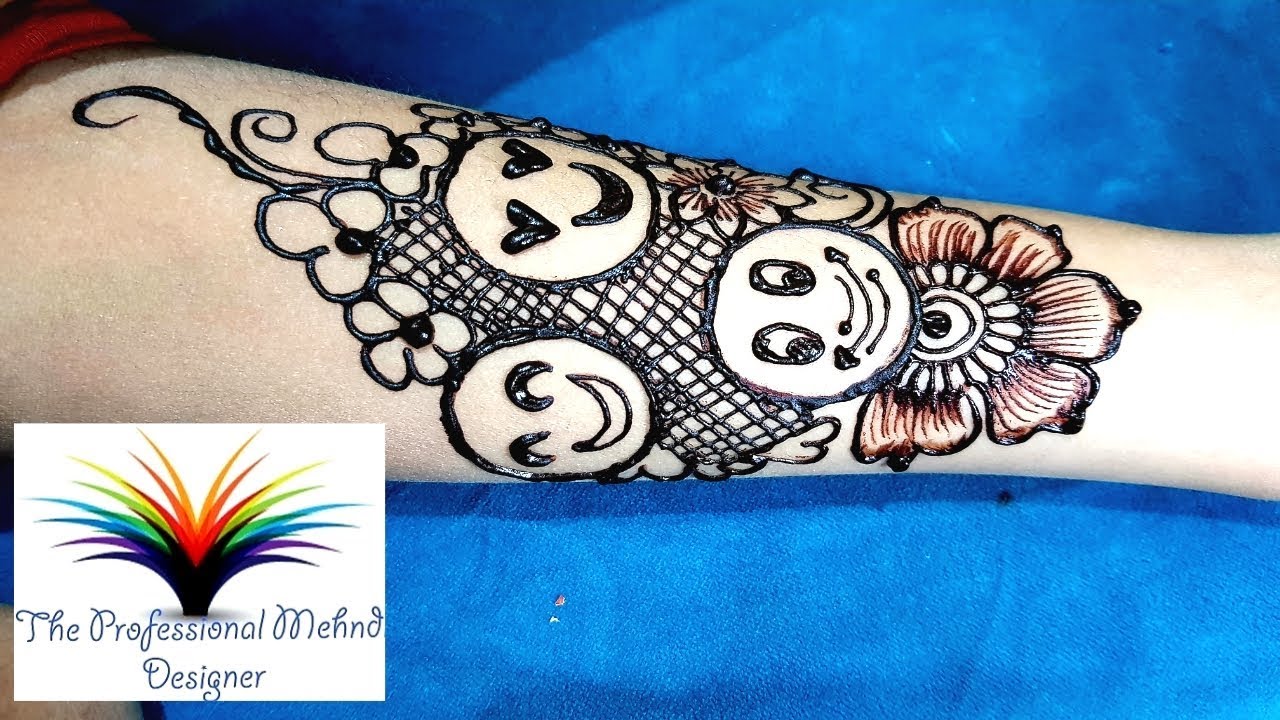 Mehndi Design Emoji || Unique Mehndi Deaign