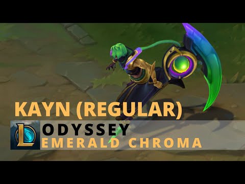 Odyssey Kayn (Regular) Emerald Chroma - League Of Legends