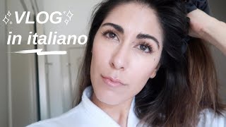 un giorno nella mia vita: skincare routine, pranzo fuori, pizza americana | VLOG (sottotitoli)
