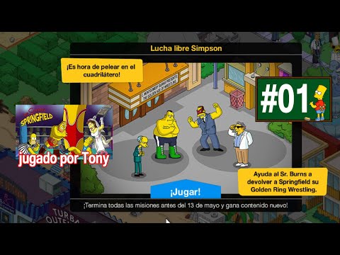 Los Simpson Springfield "LuchaLibre'20: Capítulo 1 - Lucha Libre Simpson" por Tony