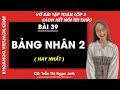 Vở bài tập Toán Lớp 2 Bài 39: Bảng nhân 2