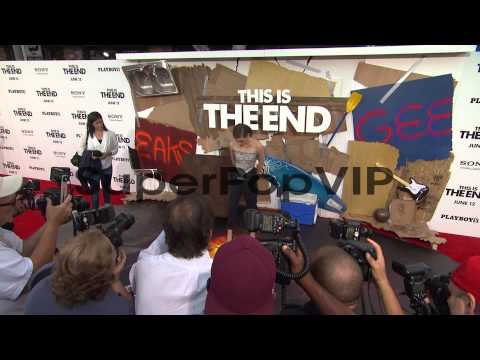 Emma Watson at This Is The End Los Angeles Premiere on 6/...