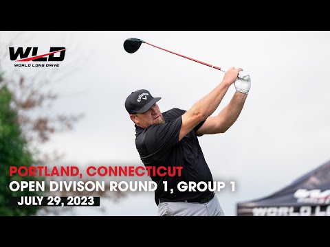 2023 World Long Drive Portland, CT | Open Division Round 1, Group 1