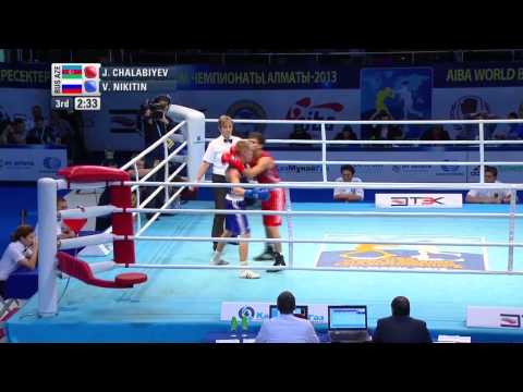 Men's Bantam (56kg) - Final - Javid CHALABIYEV (AZE) vs Vladimir NIKITIN (RUS)