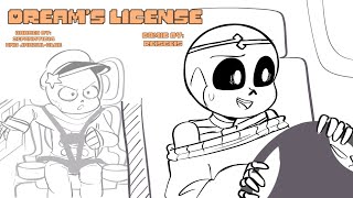 Dream&#39;s License //Dreamtale Comic Dub// AU Sanses