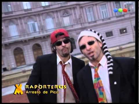 Los Raporteros cantan sobre el arresto de Pico - Videomatch 97