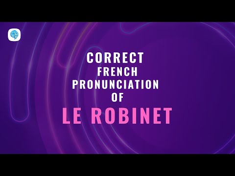 How to pronounce 'Le Robinet' (The Tap) in French? | French Pronunciation