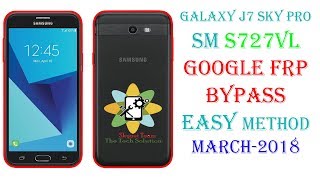 Samsung J7 Sky Pro SM S727VL Google Frp Bypass Easy Method