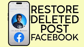 How to Restore Deleted Post on Facebook | See Deleted Facebook Post 2023