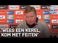 Koeman over biografie Cruijff: 'Wees een kerel, kom met feiten' | VERONICA INSIDE