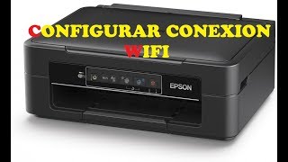 EPSON XP Configurar Conexion WiFi  (Emparejar Router e Impresora)