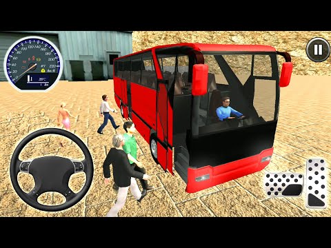 Uphill Offroad Bus Driving Simulator Bus Games 2021 – Big Bus Drive Android Gameplay