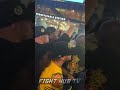 NATE DIAZ ALMOST SLAPS DILLON DANIS IN FRONT OF CHEERING FANS - BOTH ALMOST FIGHT OUTSIDE OF MSG
