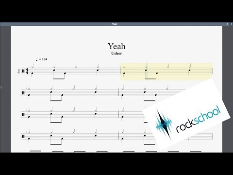 Yeah Rockschool Grade 1 Drums
