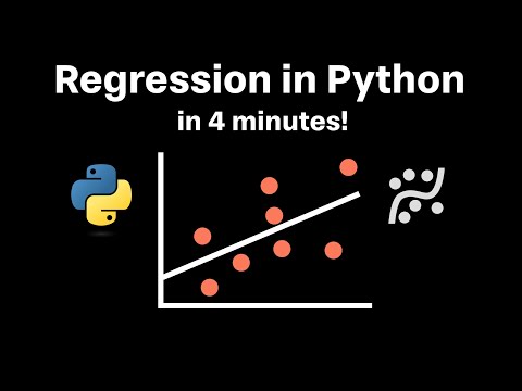 Plot A Simple Linear Regression With Seaborn Regplot In Python Coding Programming Shorts