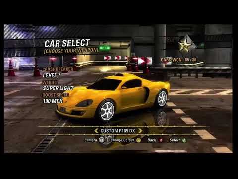 Burnout revenge xbox 360 - all cars + sounds