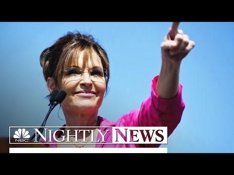 Sarah Palin Endorses Donald Trump for President in 2016 | NBC Nightly News