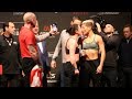 UFC London: Molly McCann, Priscila Cachoeira Have Fiery Staredown At Ceremonial Weigh-Ins