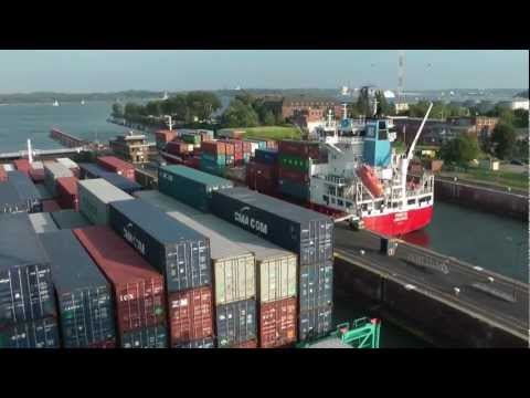Sommerpassage durch den Nordostseekanal - Teil 2 - September 2012