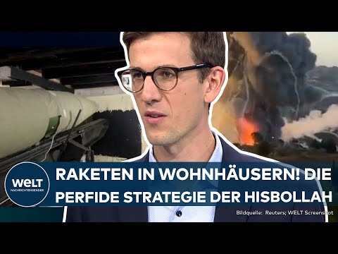 LIBANON: Erschreckend! Israel zeigt abschussbereite Hisbollah-Raketen in Wohnhäusern