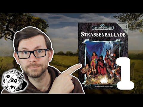 Strassenballade 1/5 ★  DSA Solo-Abenteuer A37 ★ Let's Play Pen & Paper