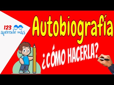 HOW to do an AUTOBIOGRAPHY? Video for children.