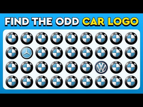 Find the ODD One Out ✅🚘 - Car Brand Logo Challenge | 35 levels