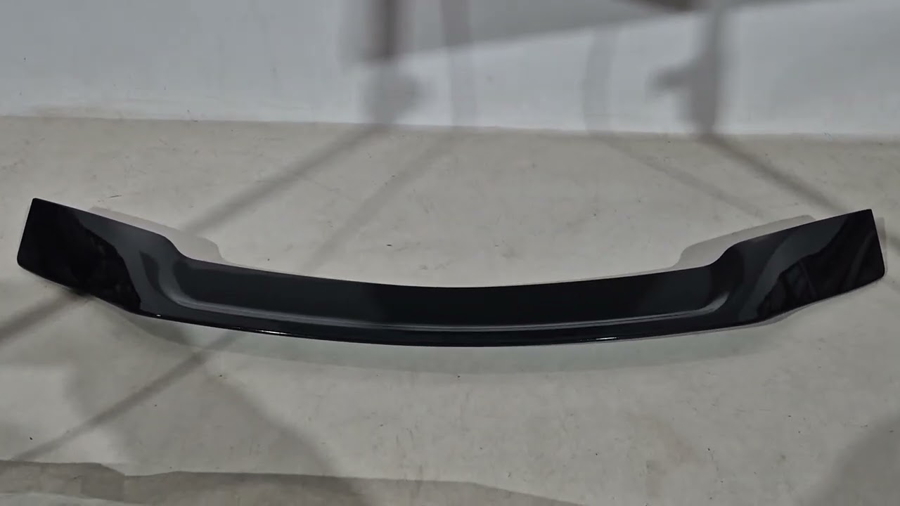 Mercedes C-class W204 2007-2015 Alerón DPT V-2 (Negro Brillante) Video 1