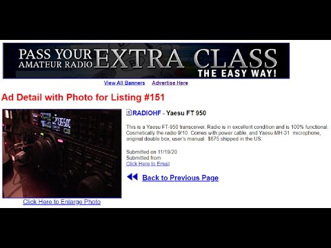 Qth Classifieds