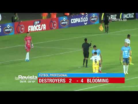 Clausura, fecha 10: Destroyers 2-4 Blooming