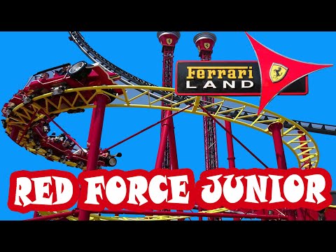 Red Force Junior Ferrari Land Port Aventura Salou Spain