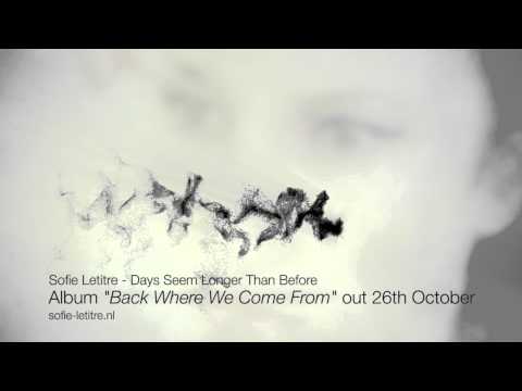 Sofie Letitre - "Back Where We Come From" Album teaser