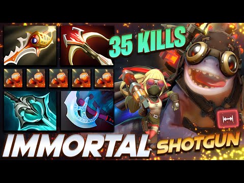 Snapfire 35 Frags Shotgun - Dota 2 Pro Gameplay [Watch & Learn]